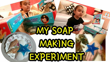 How to Make a Soap Experiment | My Soap Making Lab | Soap Making for Kids | Unboxing Gift
