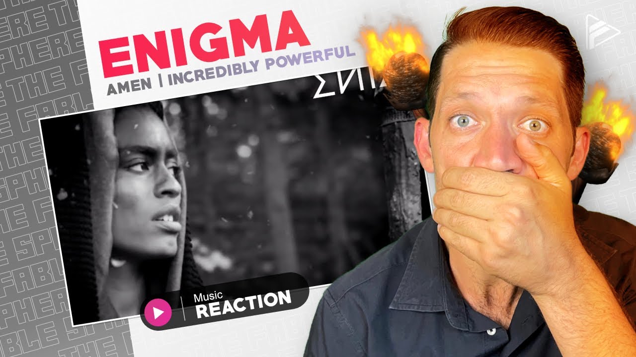PAIN IS MEANING!! Enigma - Amen (Official Video) REACTION