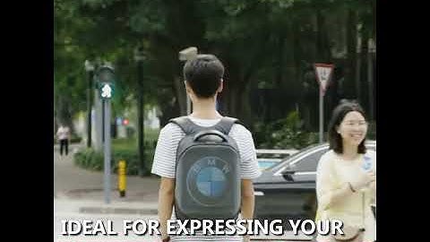 PixelBag   Smart LED Screen Display Backpack