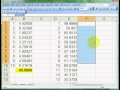 Using Excel's DataTable function for a basic simulation
