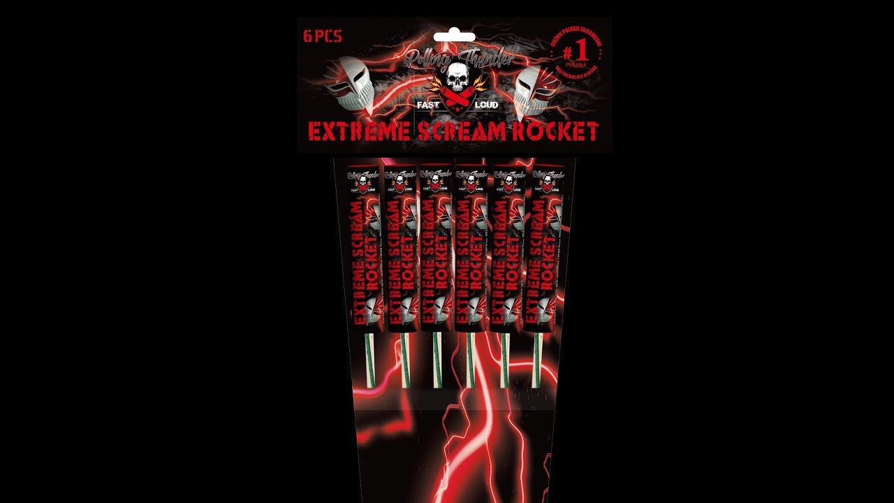 Extreme Scream Rockets || 6 pijlen ( straatvideo)