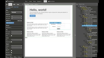 Smart Bootstrap components in Pinegrow Web Designer
