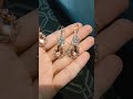 Peach Crystal Jewelry Set | Elegant Pendant, Earrings &amp; Ring | Bridal Jewelry Set 2025 | jewellery