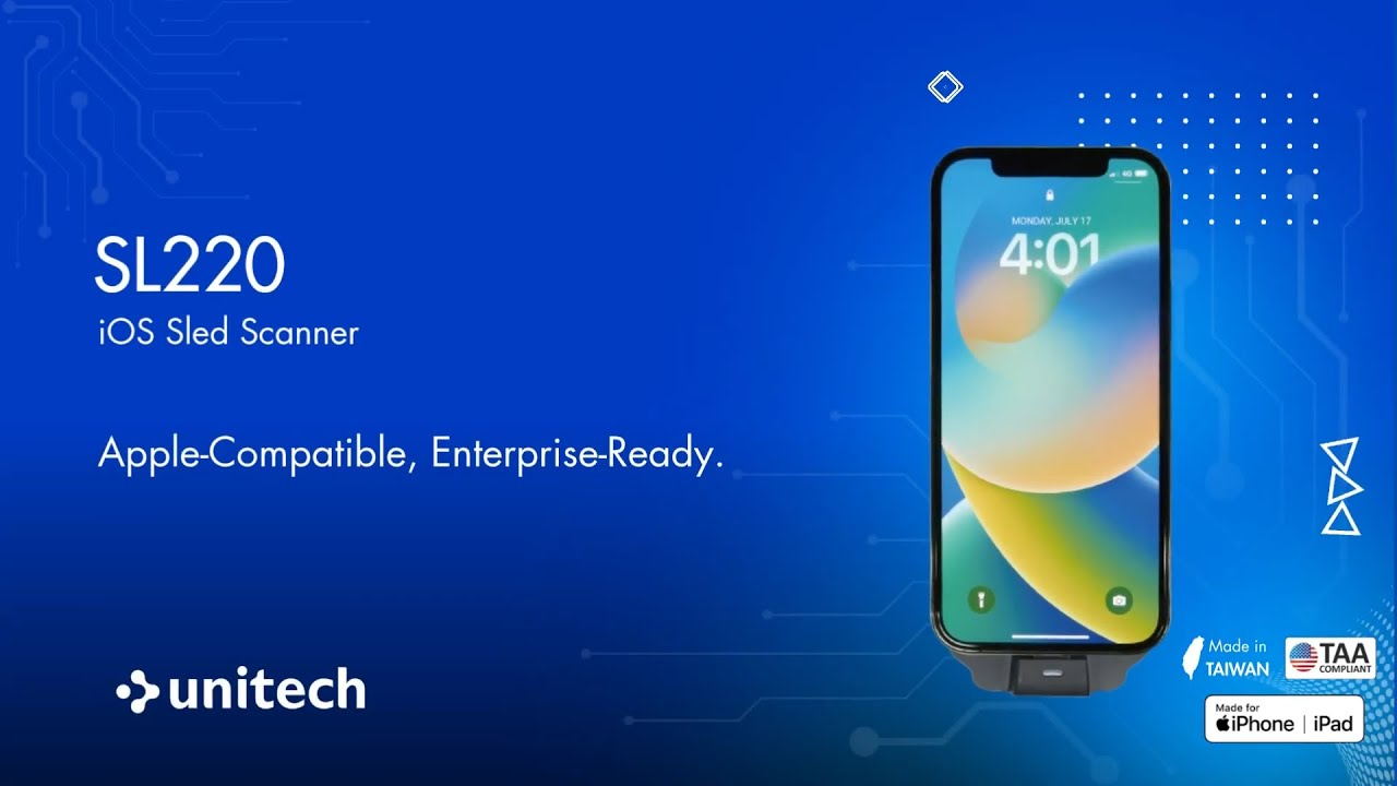 【iOS Sled Scanner】SL220 Introduction