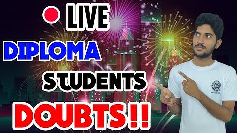 DIPLOMA STUDENTS DOUBTS || BSD TELUGU TECH LIVE WITH YOU😍😍
