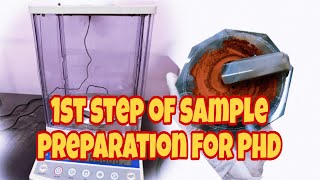 | Sample preparation for PhD | How to weight compounds | First step of sample preparation |