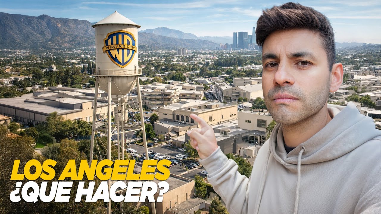 Así es el TOUR más FAMOSO de LOS ANGELES 🇺🇸 ¡WARNER BROS STUDIO TOUR!