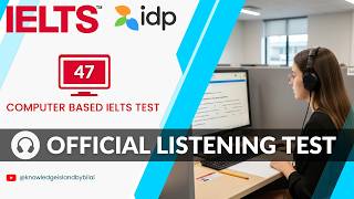 Computer Based IELTS Test Demo | IELTS Listening Test Practice 2026 with Answers | IDP IELTS