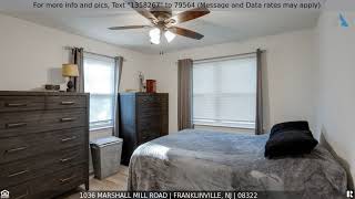 Priced at $334,999 - 1036 Marshall Mill Road, Franklinville, NJ 08322
