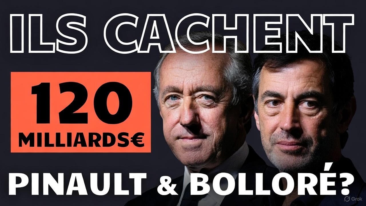 ILS CACHENT 120 MILLIARDS… CE QUE PINAULT & BOLLORÉ FONT AVEC VOTRE ARGENT VA VOUS RÉVOLTER