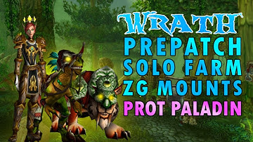 Pre-patch Raptor and Tiger Boss Solos Prot Paladin Guide - WotLK Classic Pre-patch