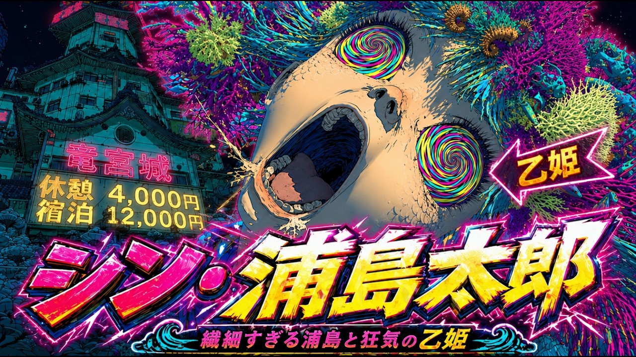 繊細すぎる浦島太郎と理不尽すぎる乙姫【アニメ】