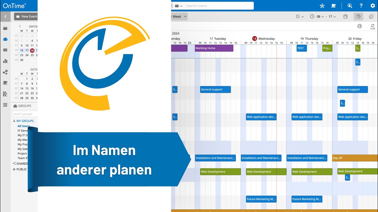 Im Namen anderer planen