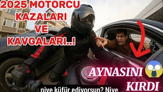 Aynasini Kirdi - Türkiyede Yaşanan Motorcu Kazalari Ve Kavgalari - Kyt İzli̇yor - Motovlog