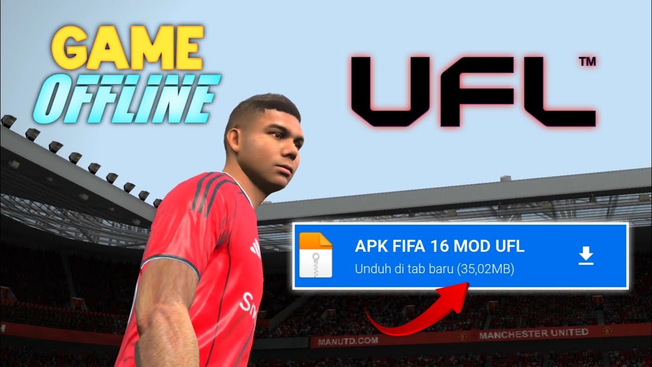FIFA 16 MOBILE RASA UFL 26?!! Cara Pasang & Grafik HD Realistis