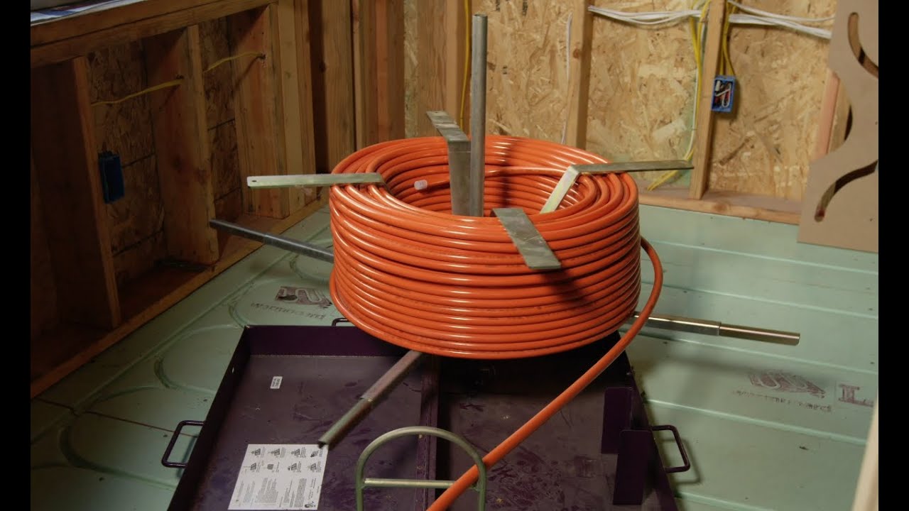 Warmboard: Tubing u0026 Manifold Installation - YouTube