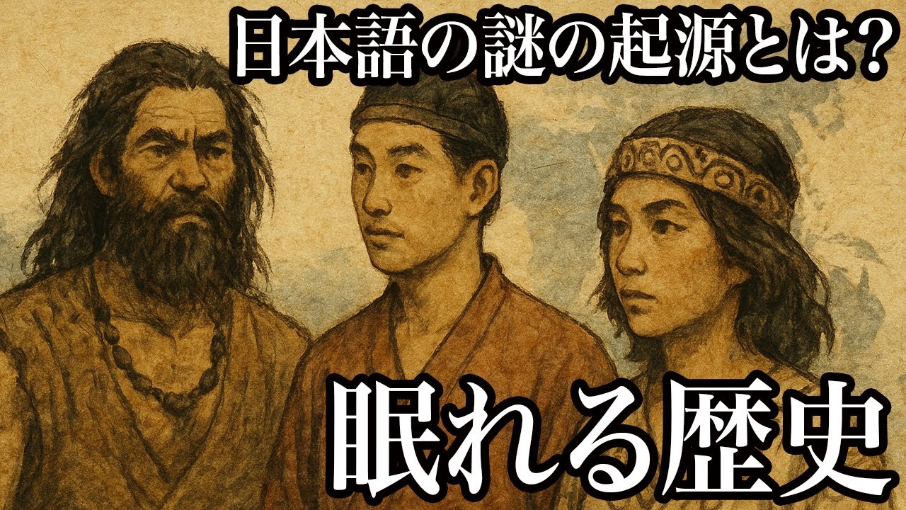 なぜ日本語だけ“世界のどの言語にも似ていない”のか？世界で最も謎に包まれた言語の秘密のルーツとは？｜眠れる歴史【睡眠用】