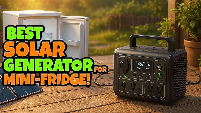 Best Solar Generator for Mini Fridge 2 Best Solar Generator for Mini Fridge