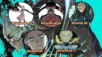 Every Kaiju No. 8 Numbered Weapons Explained In 3 Minutes