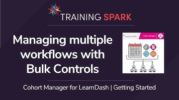 Cohort Manager Getting Started Guide - Managing multiple workflows with Bulk Controls