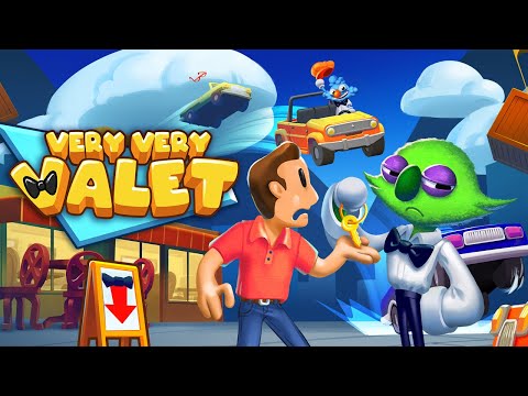 Very Very Valet - Leave No Car Unattended! (4-Player Gameplay)