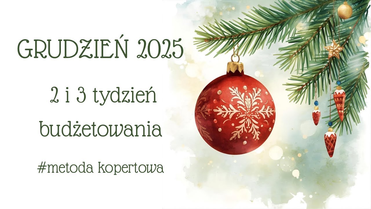 Wydatki i oszczędności przed Świętami 🎄🤑 #metodakopertowa #oszczędzanie #budżetdomowy 