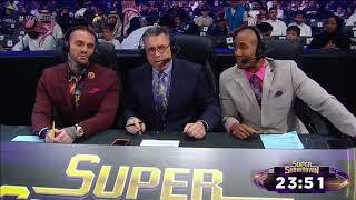 WWE SUPER SHOWDOWN 2020 KICK OFF 2020 wwe supershowdown