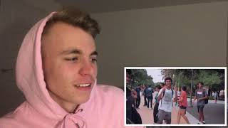 Reaction to STEEZY's SICKO MODE In Public video!!