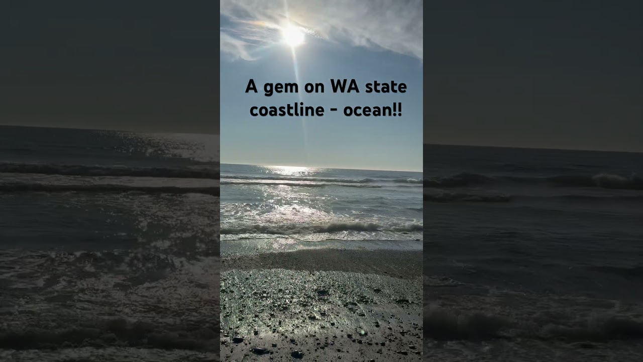 WA state coastline - Ocean beach