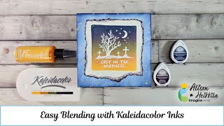 Easy Blending with Kaleidacolor Inks