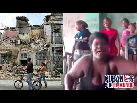 ¿ESTO ES VIDA? Familia en La Habana invade local abandonado por la precaria condición de su vivienda