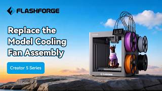 Replace the Model Cooling Fan Assembly