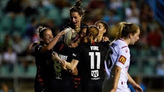 Highlights: Western Sydney Wanderers 2-1 Adelaide United – Round 1 Westfield W-League 2019\/20 Season