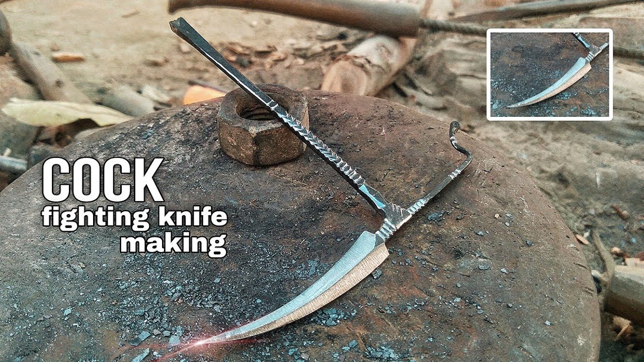 Ladne Wala Murga Ki Chaku Kaise Banaye || Making A Cock Fighting Chaku..?