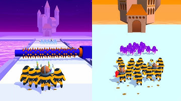 Jelly Clash 3D Game All Level Gameplay Android, iOS Walkthrough New Update Game JC3D10