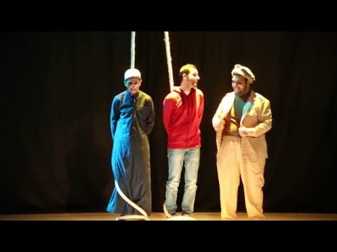 مسرحية أثنين في واحد انتاج نادي المسرح جامعة الملك عبدالعزيز