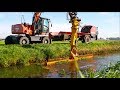 Ditch Cleaning & Collecting Vegetation | Atlas mobile crane + Vicon Slootvuilpers | Gebr. Tolenaars