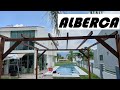 ALBERCA y PÉRGOLA