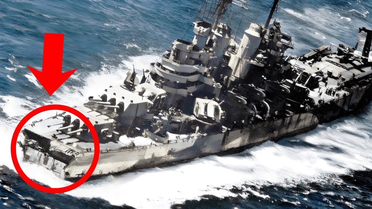 Nave da guerra contro un'onda di 30 metri — USS Pittsburgh