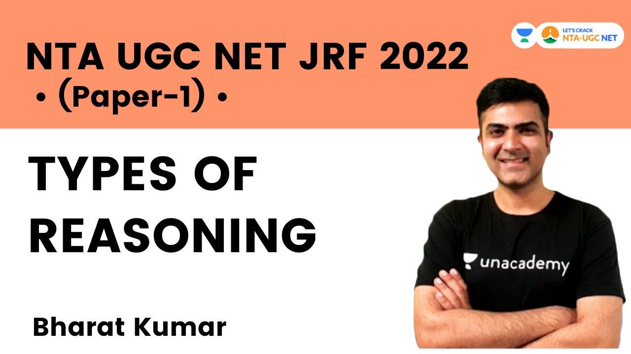 Types of Reasoning | NTA UGC NET | Bharat Kumar | Let's Crack NTA-UGC NET
