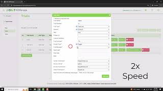 KDManage - Creating a Trial
