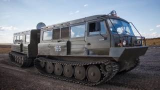 ТТМ-4902PS-10 tracked articulated all-terrain carrier