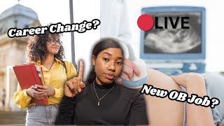 🔴Sonography Q&A: Associate's Vs Bachelors, DMS Program Prep, New Job Advice