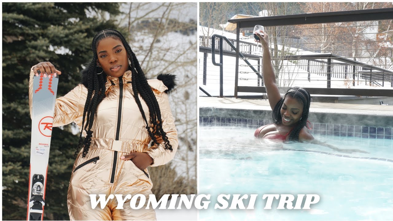 Wyoming Ski Trip Snow Tubing Trying Unusual Meat YouTube