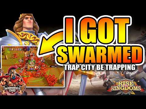 I got SWARMED! Can The Trap City Hold Up? - Rise of Kingdoms