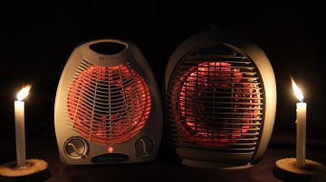 SLEEP AID 😴 Deep Duo Fan Heater Sounds with 528 Hz Body and Mental Healing Frequency