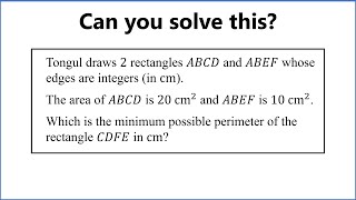 Problem For 13 Year Olds That Stumps Adults! - Youtube