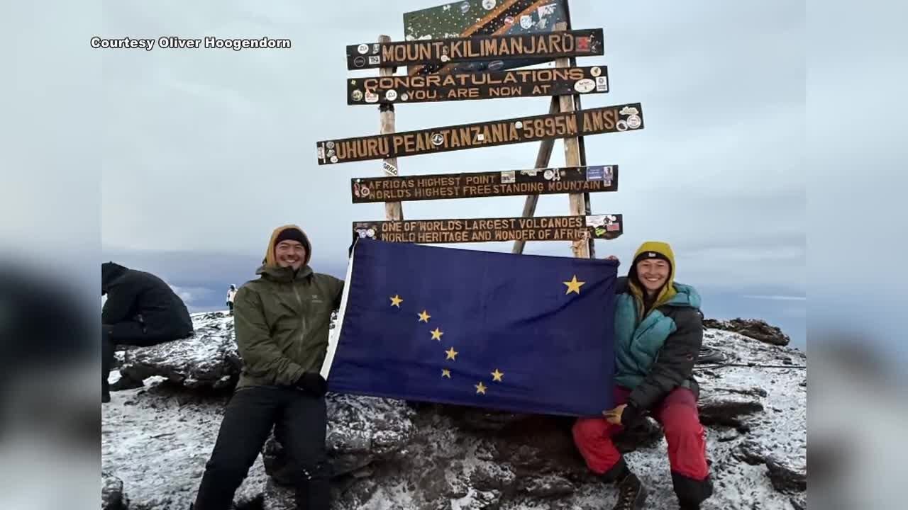Nome brothers summit Mt. Kilimanjaro, carry Alaska flag to third major peak