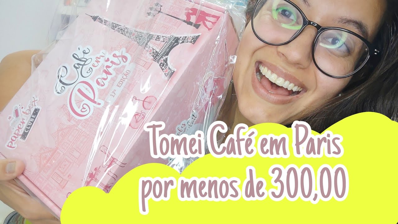 Unboxing Paper Box Clube Mega Max Laranja lima - Café em Paris - Clube  assinatura papelaria março