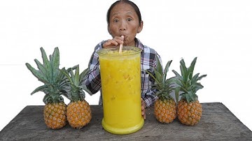 Bà Tân Vlog - Làm Cốc Sinh Tố Dứa Siêu To Khổng Lồ Giải Nhiệt Mùa Hè